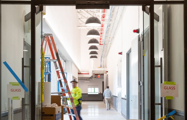The facility will include two soundstages, two TV production studios, control rooms, lounges, dressing rooms, scene workshops and a dining area.