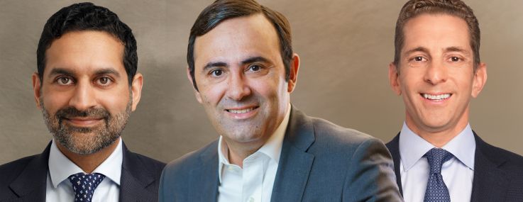 Nadeem Meghji, Lionel Assant and Ken Caplan