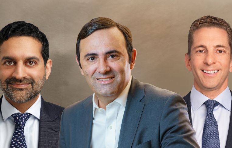 Nadeem Meghji, Lionel Assant and Ken Caplan