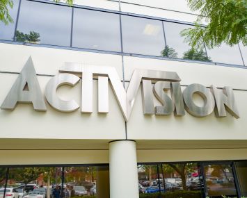 Office of video game publisher Activision in Los Angeles, California.
