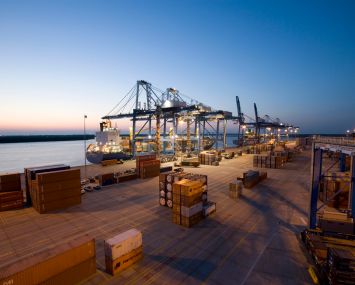 The Port of Charleston, South Carolina.