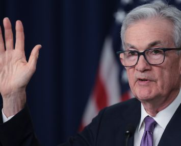 U.S. Federal Reserve Board Chairman Jerome Powell.