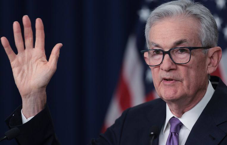 U.S. Federal Reserve Board Chairman Jerome Powell.