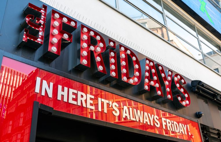 A TGI Friday's restaurant