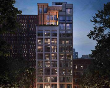 The 73-unit Amnia building was completed in November 2023.