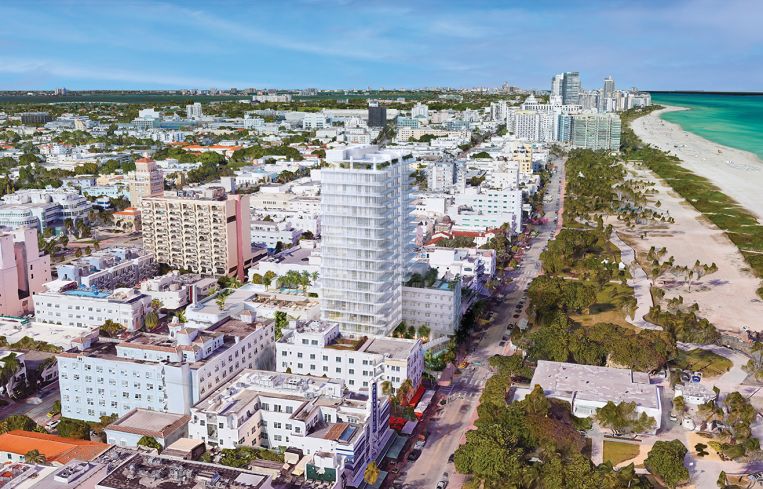 Proposed residential tower for Clevelander site