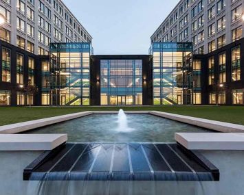 National Cancer Institute headquarters building.