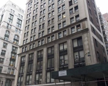 An office building in Manhattan.