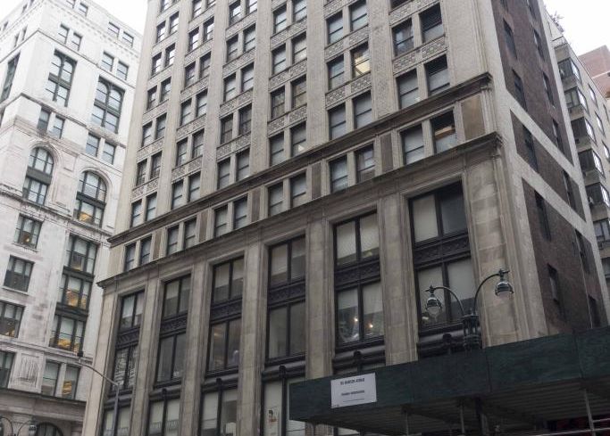 An office building in Manhattan.