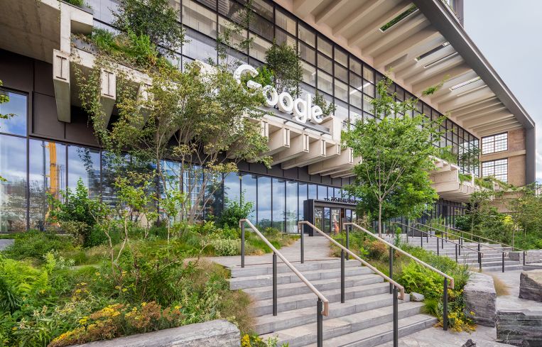 The exterior will feature plenty of native plants during the warmer months.
