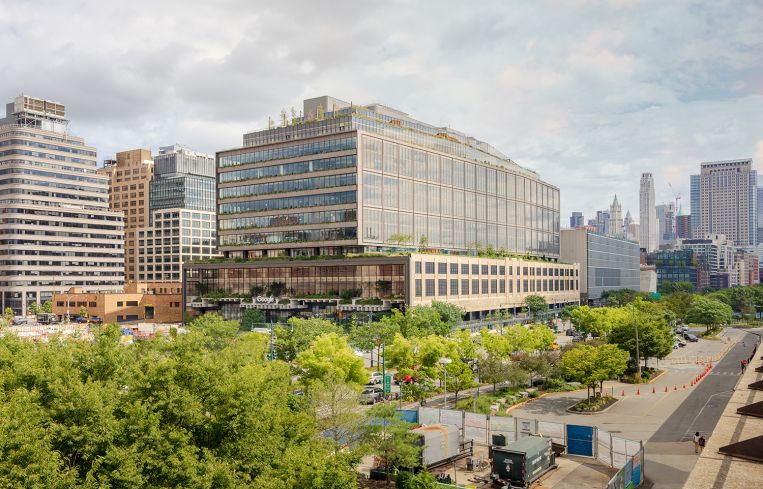 Google's new office at St. John's Terminal. PHOTO: Courtesy Google
