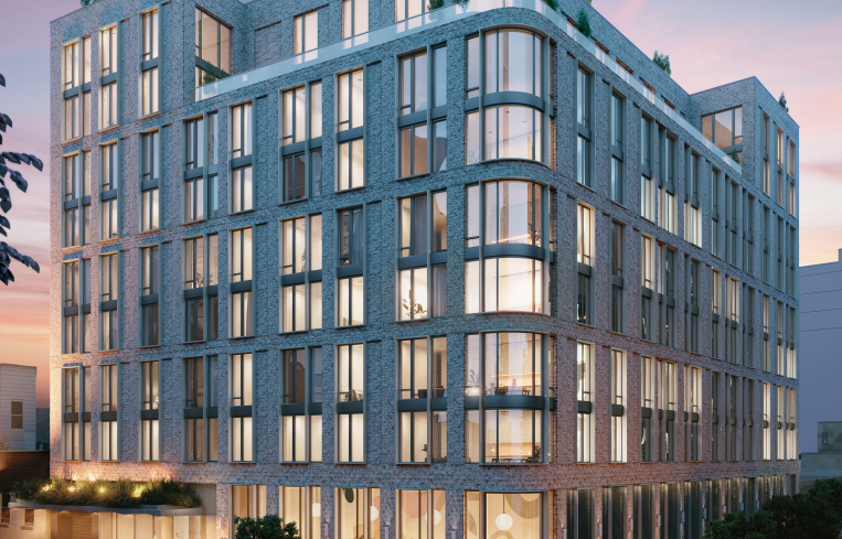 A residential building in Queens.
