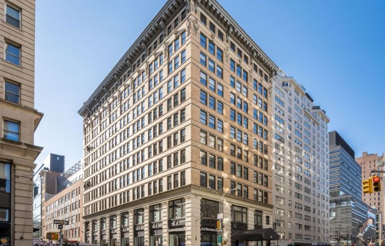 An office building in Manhattan