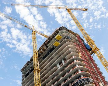 Condo construction in Miami Beach.