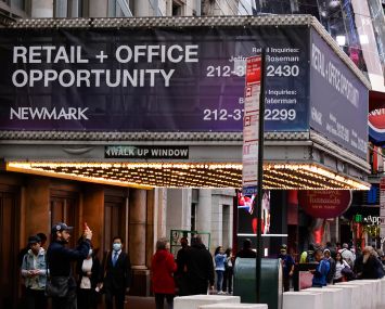 Newmark sign retail and office for lease