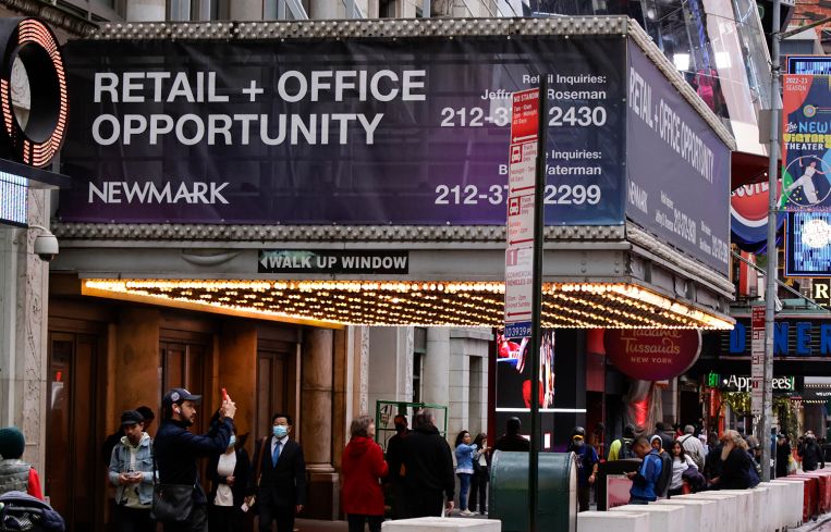 Newmark sign retail and office for lease