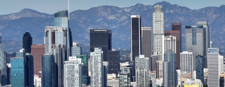Office markets like downtown Los Angeles have experienced significant office distress tied to CMBS loans.