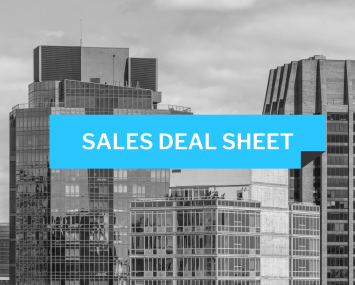 Sales deal sheet