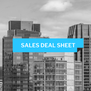Sales deal sheet