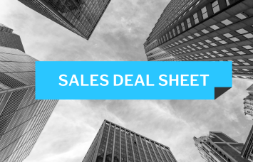 Sales deal sheet