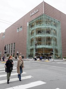 Neiman Marcus store at 150 Stockton Street.