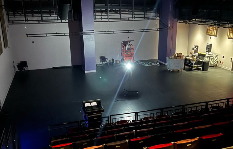 The redevelopment also has two black box theaters, operated by the Apollo Theater, which is located on the same block.