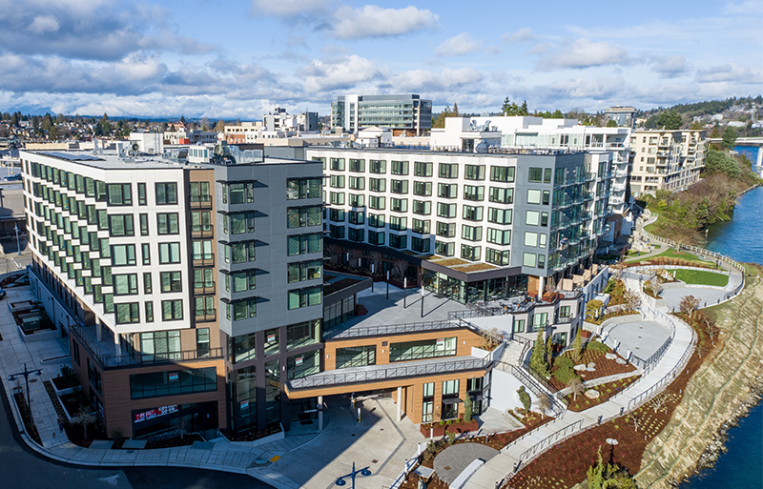 Marina Square, a 270-unit, luxury apartment community located on the Puget Sound waterfront in Bremerton, Washington