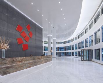 Lipstick Building lobby