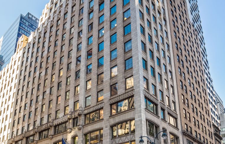 An office building in Manhattan.