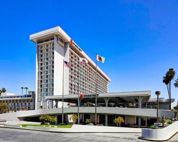 The hotel at 5855 West Century Boulevard was built in 1972 just outside of the property of the Los Angeles International Airport.