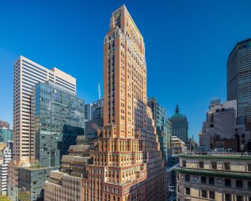An office tower in Manhattan.