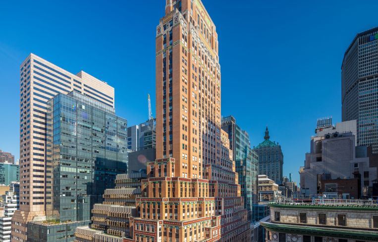 An office tower in Manhattan.