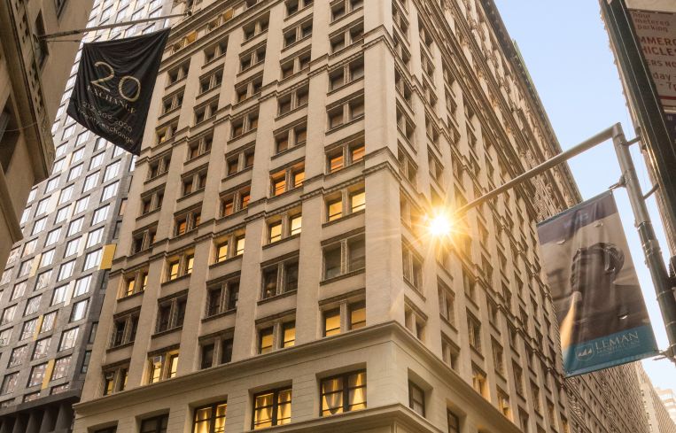 An office building in Manhattan.