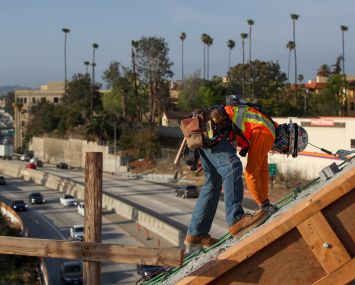 LA highway construction