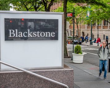 Blackstone offices in New York City.