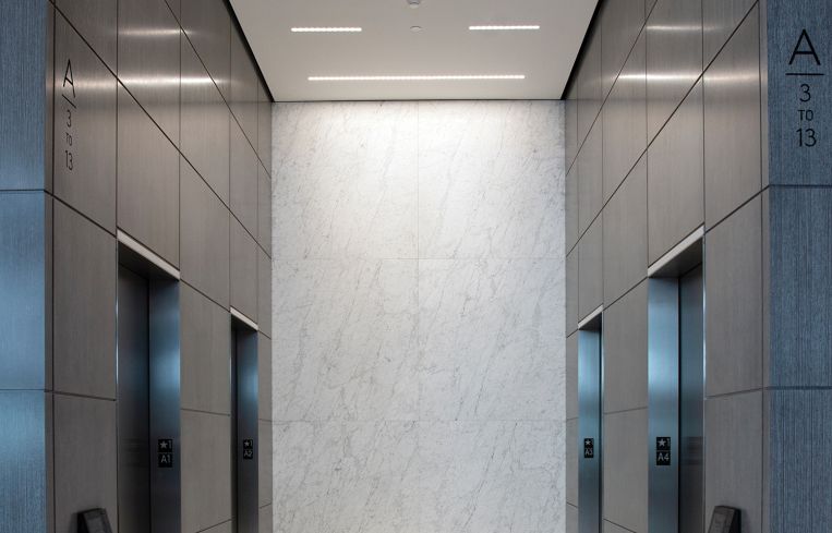 Lipstick Building lobby