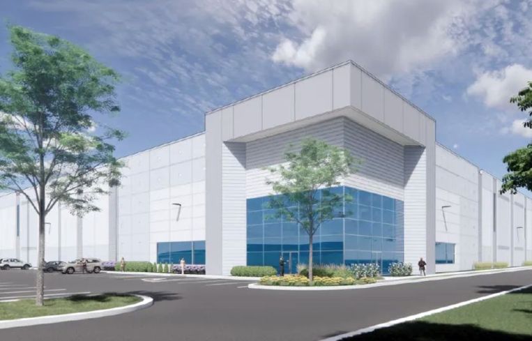 Rendering of Lincoln Logistics at 201 Tabor Road in Morris Plains, New Jersey.