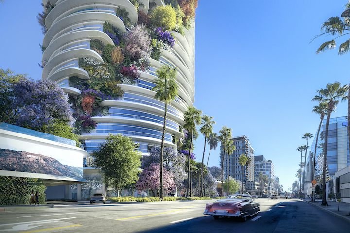 The site on Sunset Boulevard between Gower and Gordon streets is across the street from the expanding Sunset Gower Studios, and about a block from the Hollywood Palladium.