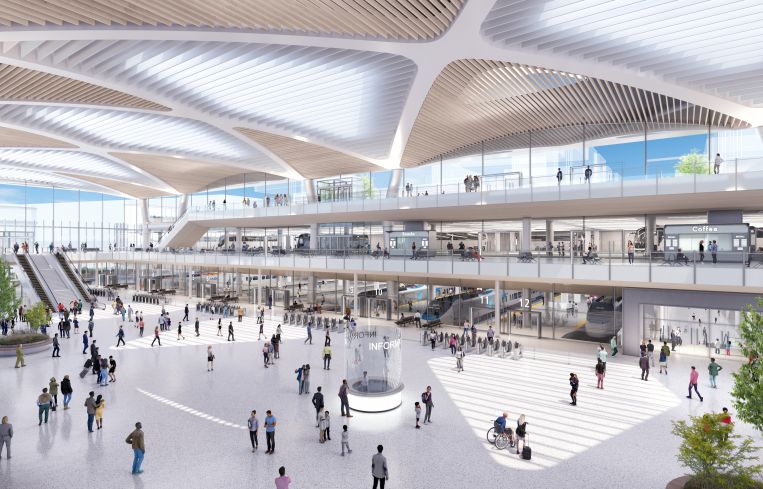 Union Station redevelopment rendering