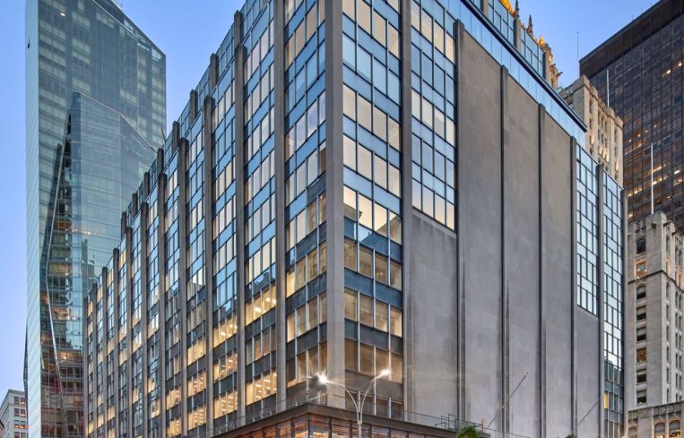 An office building in Manhattan.