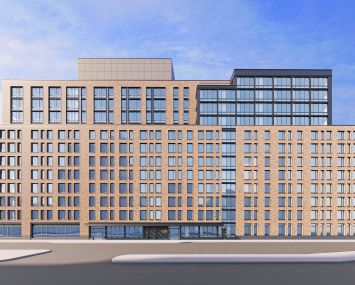 A rendering for SMA Equities' 157-unit 280 East Houston project.