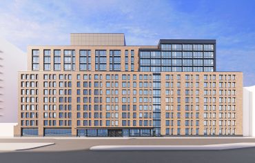 A rendering for SMA Equities' 157-unit 280 East Houston project. 
