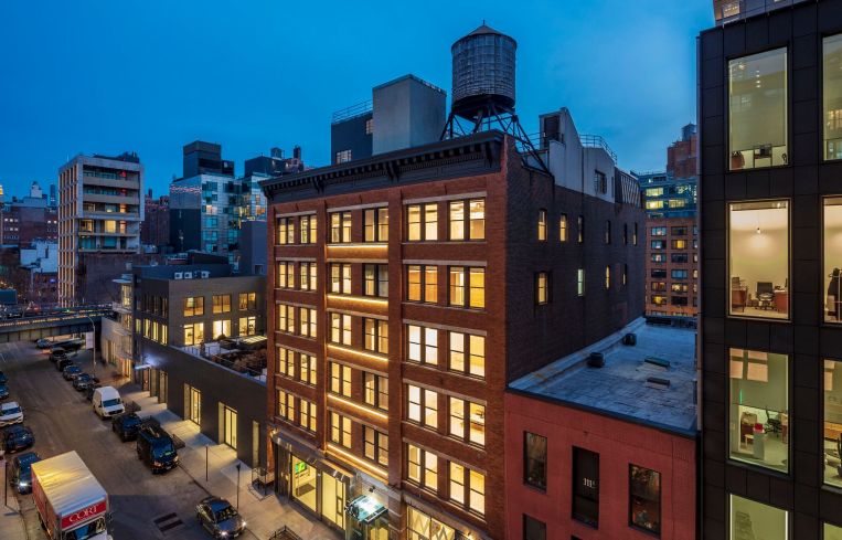 An office building in Manhattan.