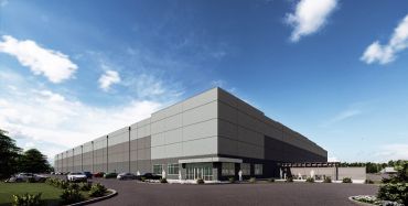 Rendering of proposed logistics facility at 681 Main Street in Belleville, N.J.
