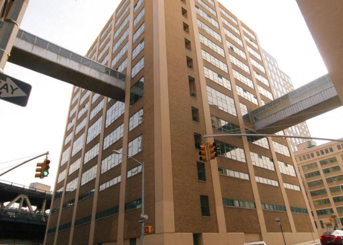 An office building in Brooklyn.