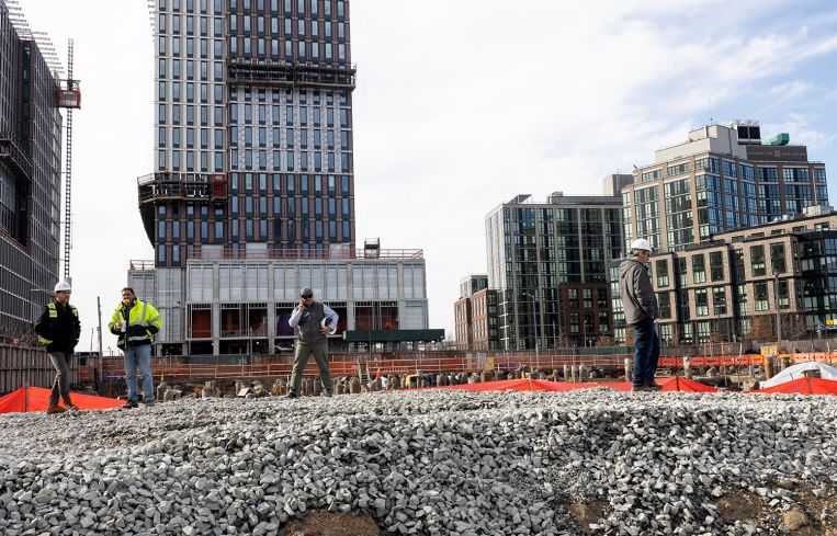 Ground-breaking ceremony for affordable housing in Brooklyn