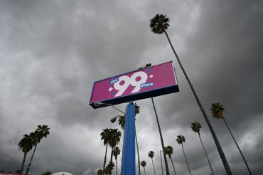 A 99 Cents Only store in Los Angeles on April 5. The City of Commerce discount chain with some 14,000 employees announced it will close all 371 of its stores in California, Arizona, Nevada and Texas after more than four decades.