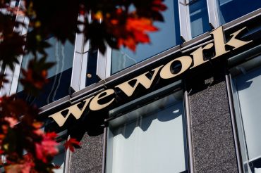 WeWork sign