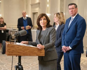 Gov. Kathy Hochul in February 2024.