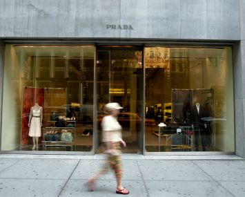 Prada Store on Fifth Avenue NYC